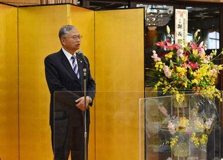 駐日副代表蔡明耀於日本台灣親善協會之理事會（懇親會）發表演講