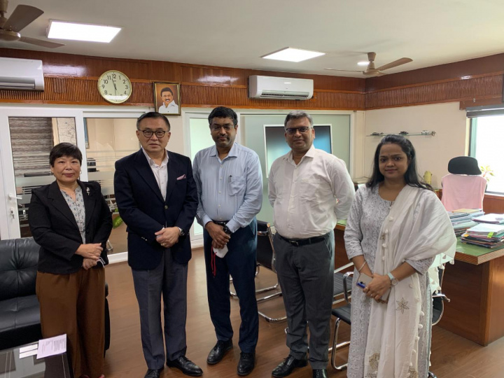 駐清奈辦事處王處長北平獲邀晤見泰米爾那都州工業部首席秘書長 S. Krishnan, IAS