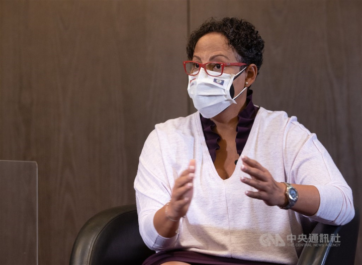 Valerie Woods, speaker of Belize's House of Representatives. 