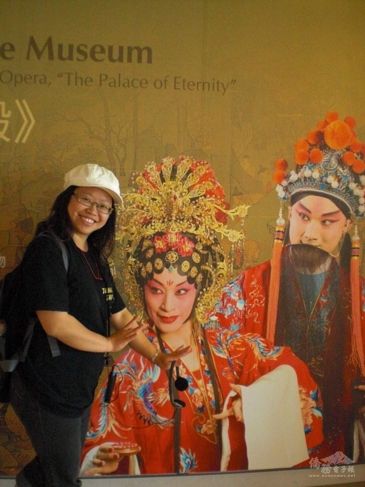 張心容回臺灣締結姊妹校