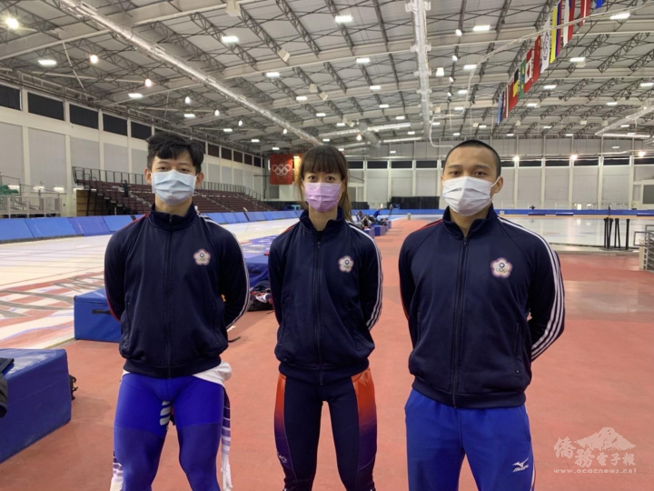 臺灣選手戴瑋麟、黃郁婷及宋青陽