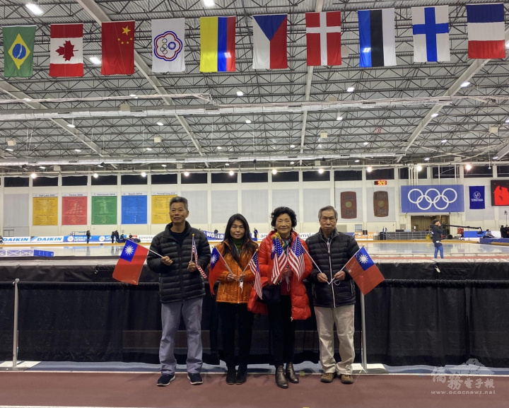 鹽湖城僑胞為臺灣及臺裔選手加油