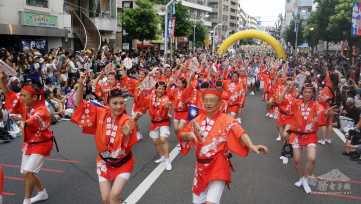 臺灣連參加2019年的高円寺阿波舞大會