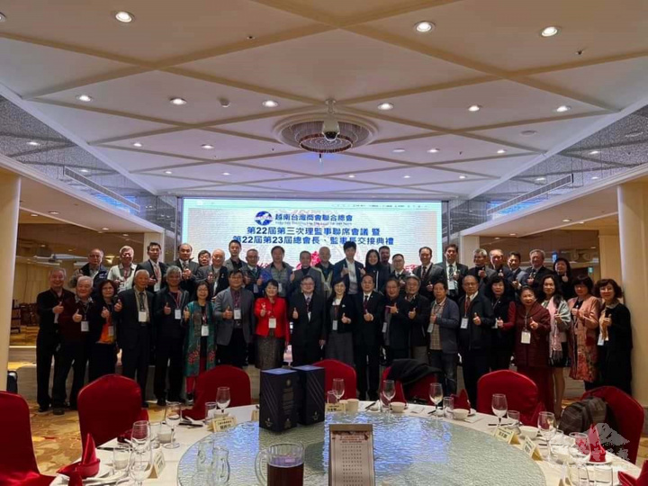 臺中會議場地參加人員合影
