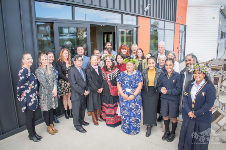 毛利舉辦歡迎儀式，為副校長張心容祈福