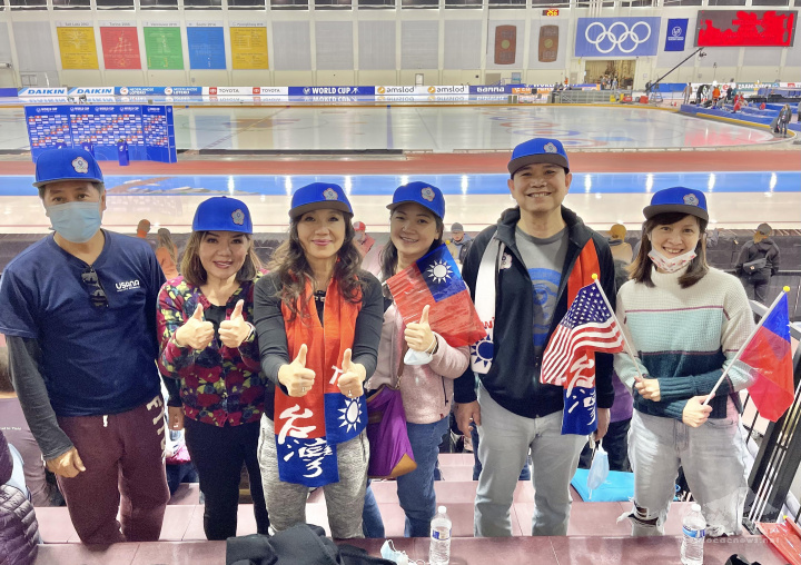 鹽湖城僑胞為臺灣及臺裔選手加油