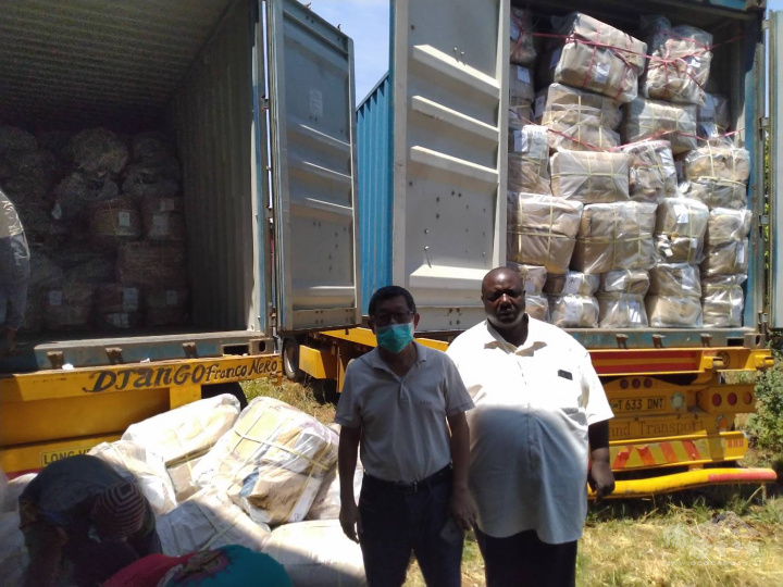 僑務促進委員施鴻森感謝臺灣人民愛心捐贈