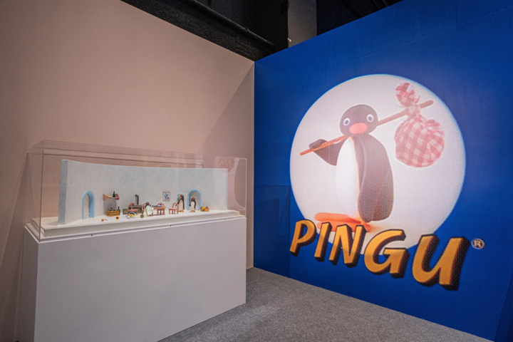 「Pingu企鵝家族的誕生：40週年巡迴特展」首度移師海外，首站台灣登場，27日舉行媒體預展會，28日起正式在國立台灣科學教育館開展。（時藝多媒體提供）