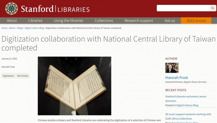 From Stanford Libraries' website