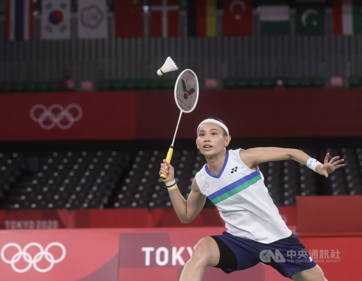 Tai Tzu-ying. CNA photo