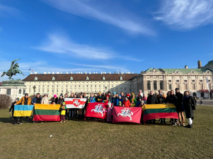 張小月受邀參加立陶宛舉辦捍衛自由者日紀念活動