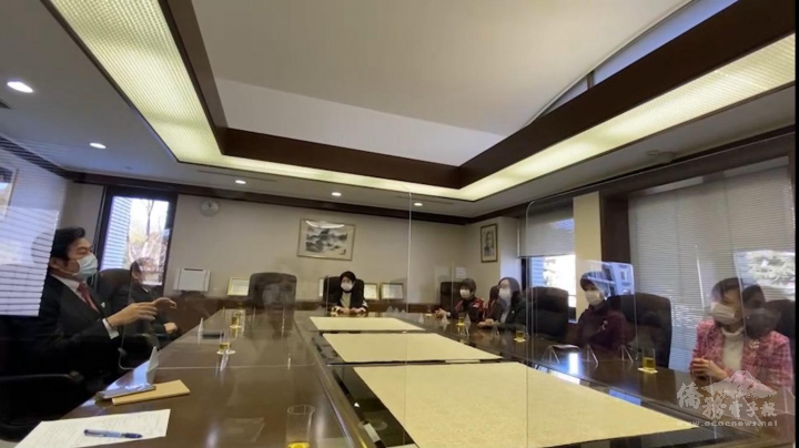 眾人討論如何促進臺灣和日本的交流