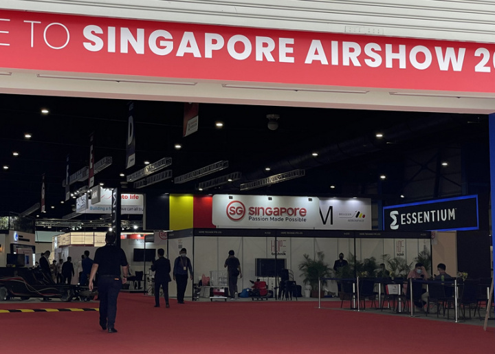 為期4天的新加坡航空展18日落幕，受疫情影響，今年活動規模較往年縮水。