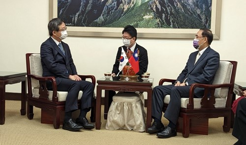 會見韓國新任駐台代表，蔡部長：期盼深化臺韓司法互助合作