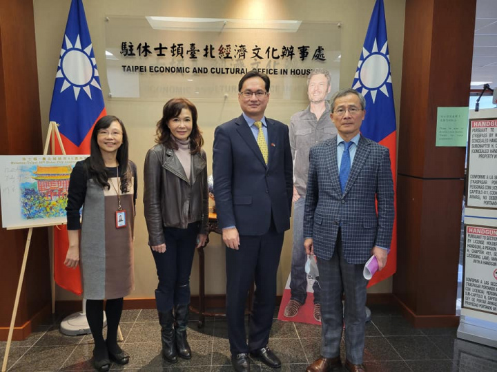 「拓連科技」 （Noodoe EV） 公司營運總部移至休士頓，並拜會駐休士頓辦事處羅復文處長