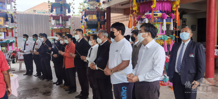 清萊雲南會館顧問副會長公祭情景