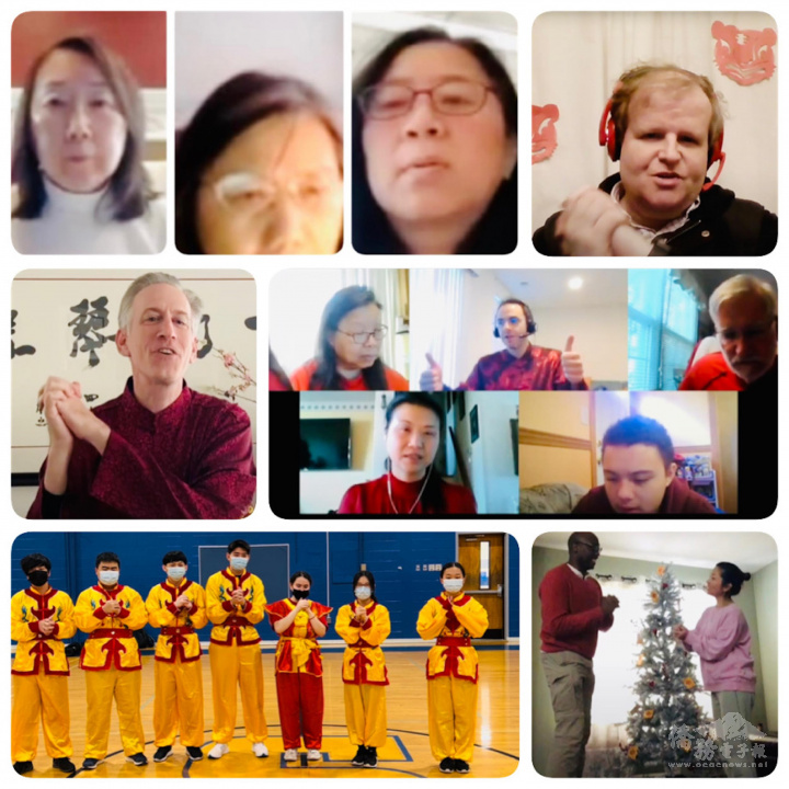 TCML students sang “Gongxi, Gongxi”to celebrate the Lunar New Year.  