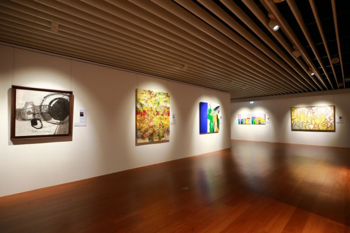  「2022台灣美術院院士大展」展場一隅
