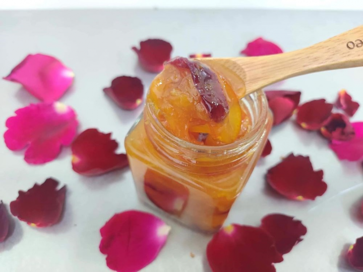 The 2022 Double Gold award "Orange Marmalade with Rose." Image taken from Kuo En-chi's Facebook page. Source: https://www.facebook.com/lohasrose