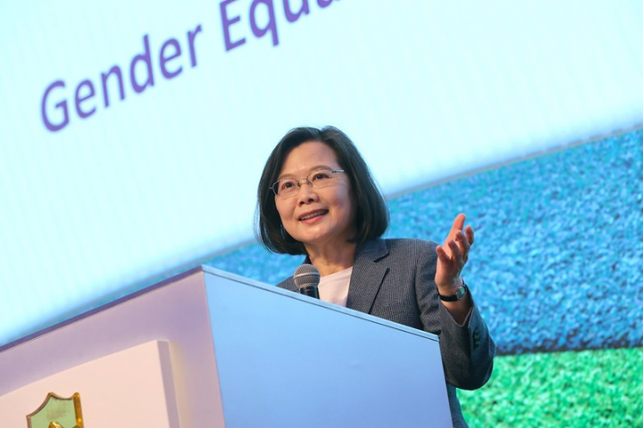 總統出席駐台使節慶祝婦女節午宴，並致詞