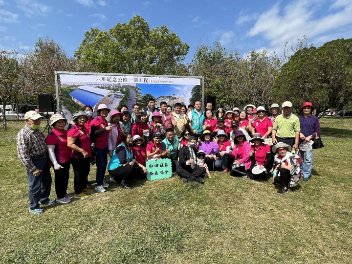 六堆紀念公園第一期工程動工 楊長鎮主委盼打造百年古蹟