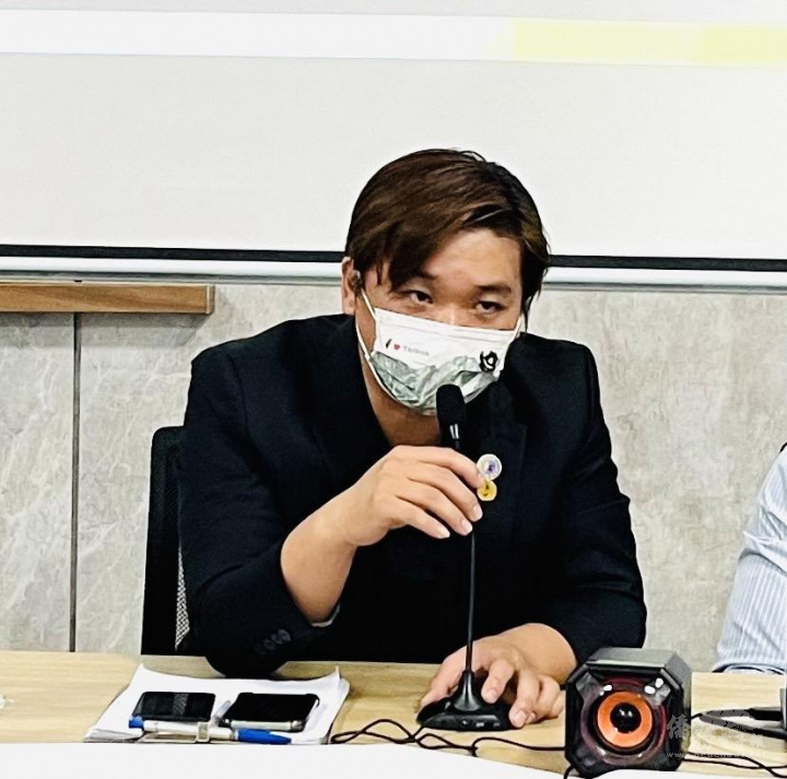 青商會會長陳靜璿致詞