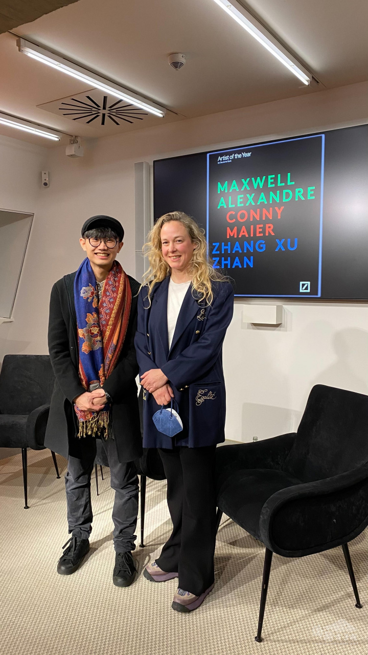 Closing ceremony for Artists of the year 2021- Conny Maier and Zhang Xu Zhan