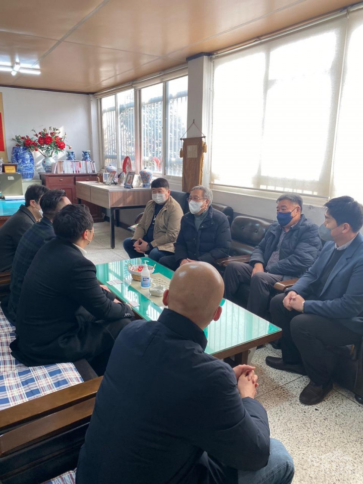 「韓國華僑協會聯合總會青年會」拜會仁川華僑協會