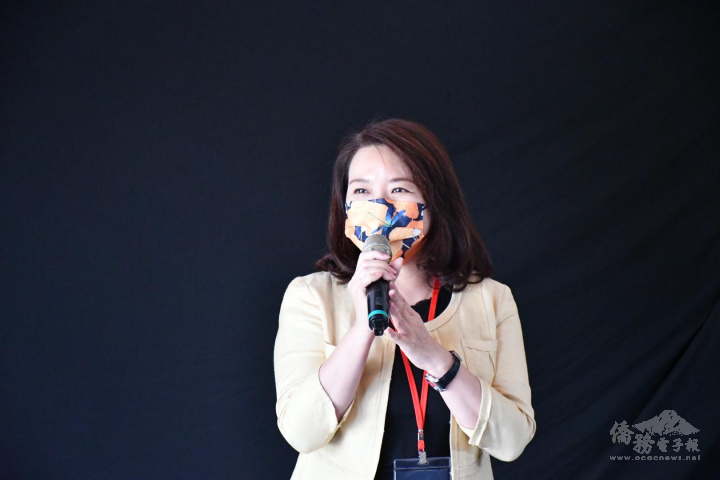 羅美玲期許更多的僑生能透過評點制順利留在臺灣工作