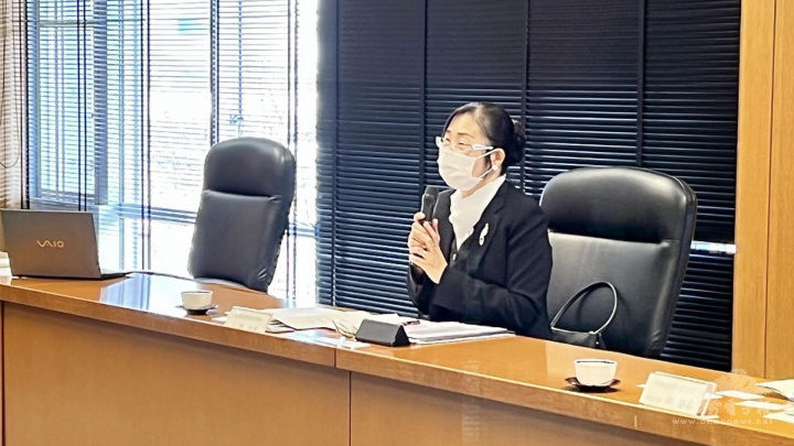 鄒幼涵分享臺灣科技政策等資訊