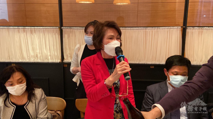 會長藤田礼子表示臺商會非常重視青商