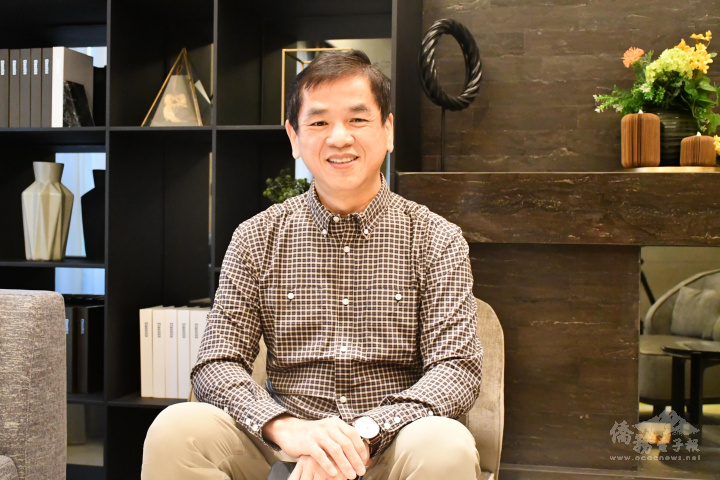 胡國琳分享旅美工作經驗，並鼓勵僑青勇敢發聲