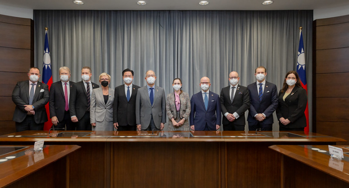 台瑞典國會議員協會暨歐洲議會議員聯合訪團