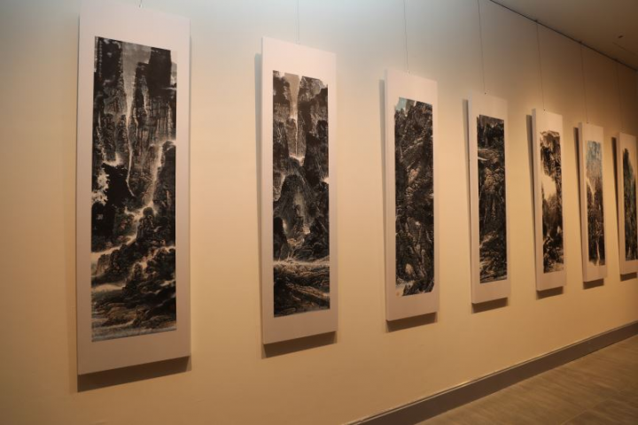  「見山是山─程代勒書畫創作展」展場4
