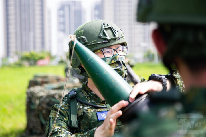 步兵第104旅「新制14天教育召集訓練」120迫砲專長複訓