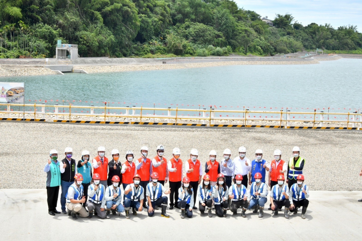 視察南投烏溪鳥嘴潭人工湖工程計畫 蘇揆：穩定南投、彰化供水並打造遊憩新亮點