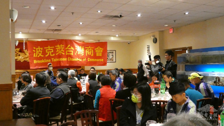 波克萊臺灣商會龍蝦宴現場