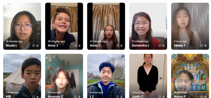 靈糧中文學校4月3日舉辦「正體漢字文化節-線上說故事比賽」活動，大小朋友歡樂開講，通通有獎，大家一起熱情參與