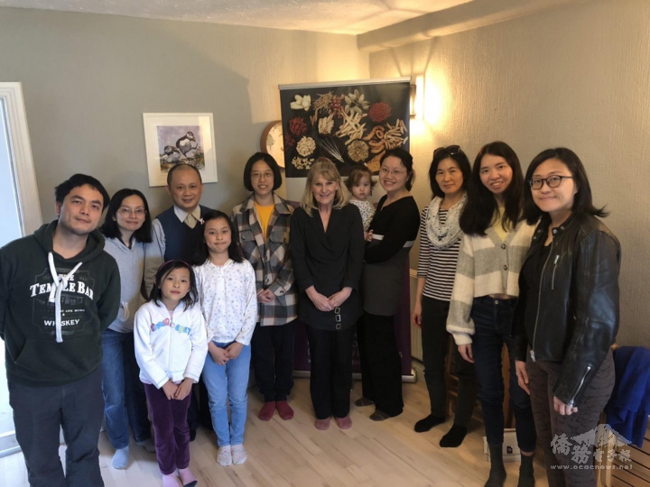 蔡明芝、陳勁文及都柏林理事王令潔