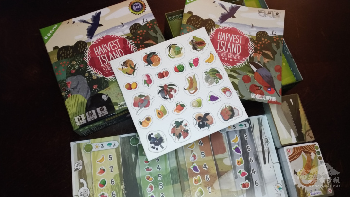 四季之森桌上遊戯國際版（HARVEST ISLAND A FRUIT GLOWER）