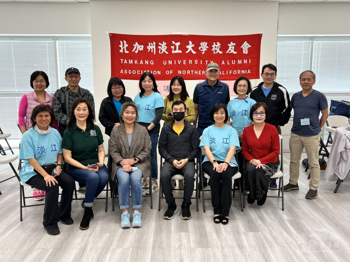 健康講座實體參加人員合影