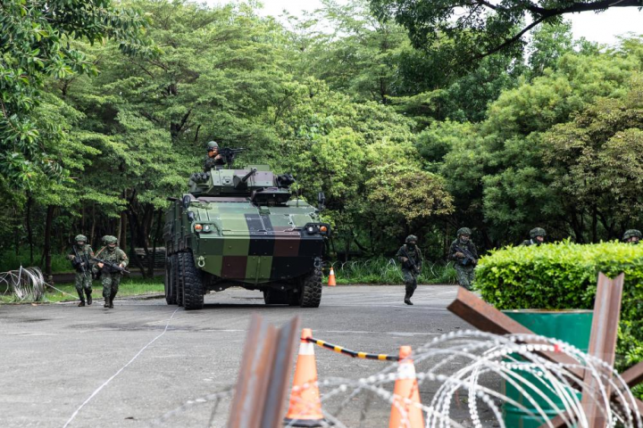 擔任攻擊軍的機步333旅進訓部隊