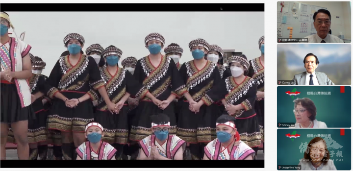 六龜高中合唱團的表演