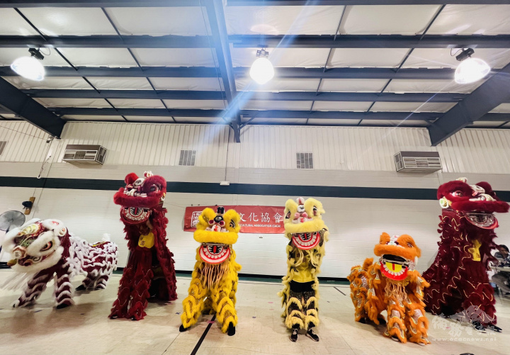 愛迪生中校舞獅隊壓軸表演