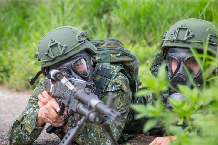 陸軍步兵第257旅步5營新制教育召集訓練，行軍過程下達毒氣狀況