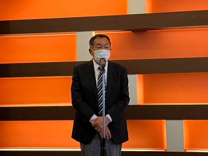 大阪中華總會郭重信會長致詞