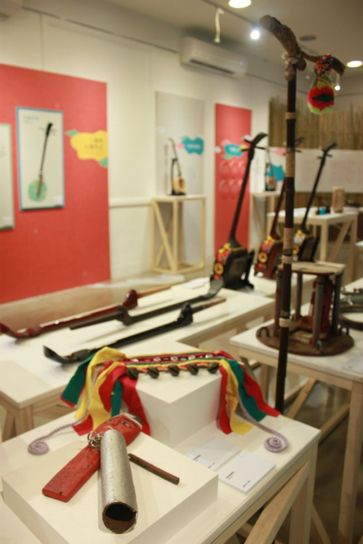  花東原住民樂器展示