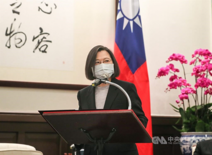 Tsai hopeful Taiwan-U.S. initiative will lead to trade deal