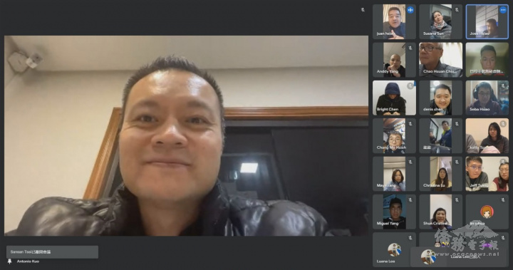 亞松森副會長郭富榮承辦下屆臺巴盃板網球賽