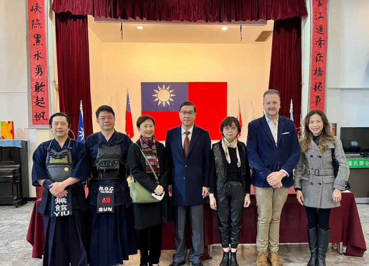 阿根廷劍道聯盟歡送孫述貴教練